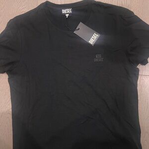 Diesel Men's Black Tee